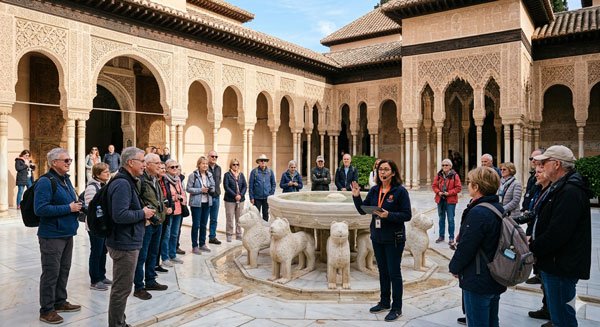 comprar entradas tours guiados alhambra para grupos