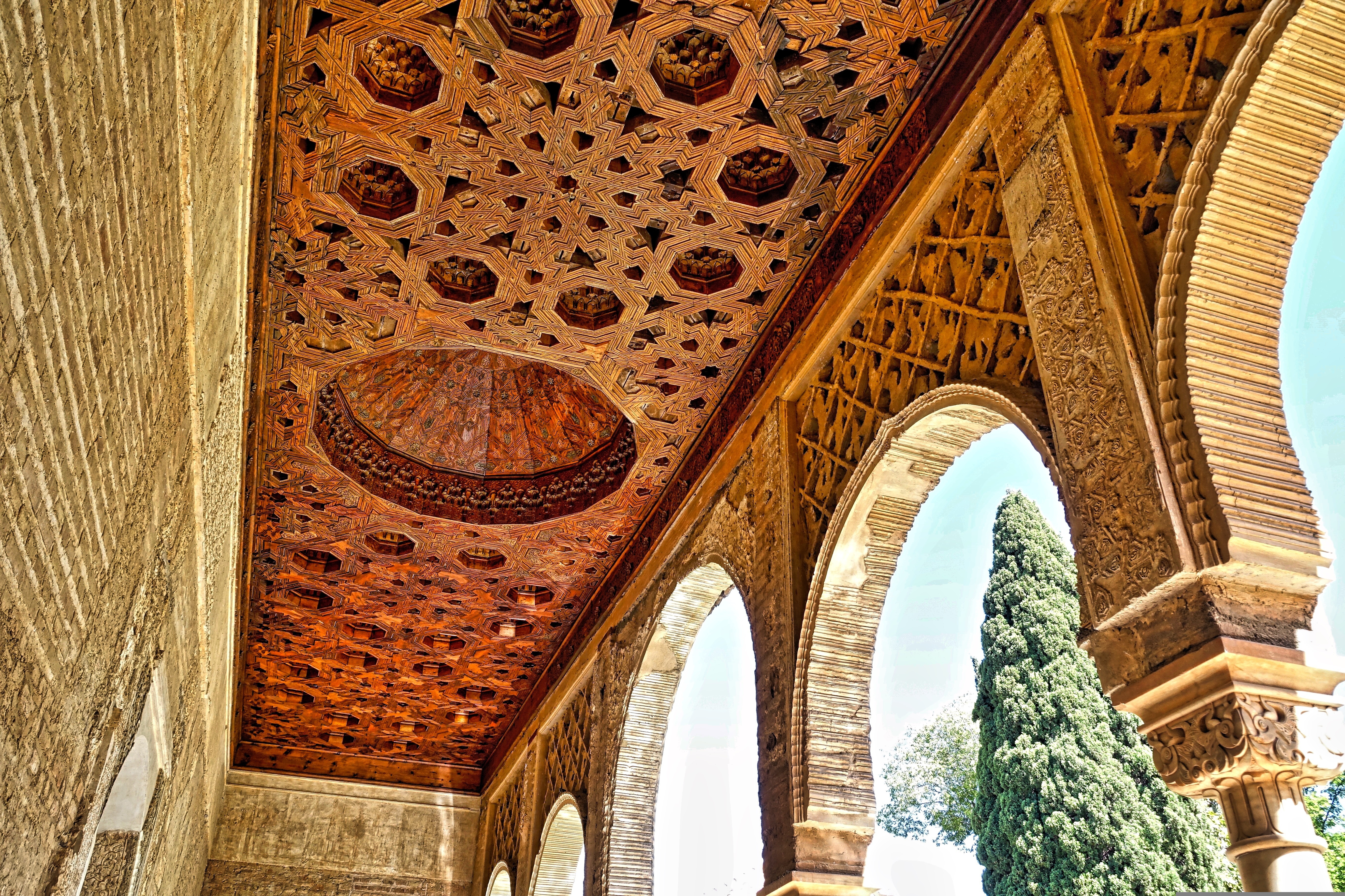 jardines alcazaba la Alhambra
