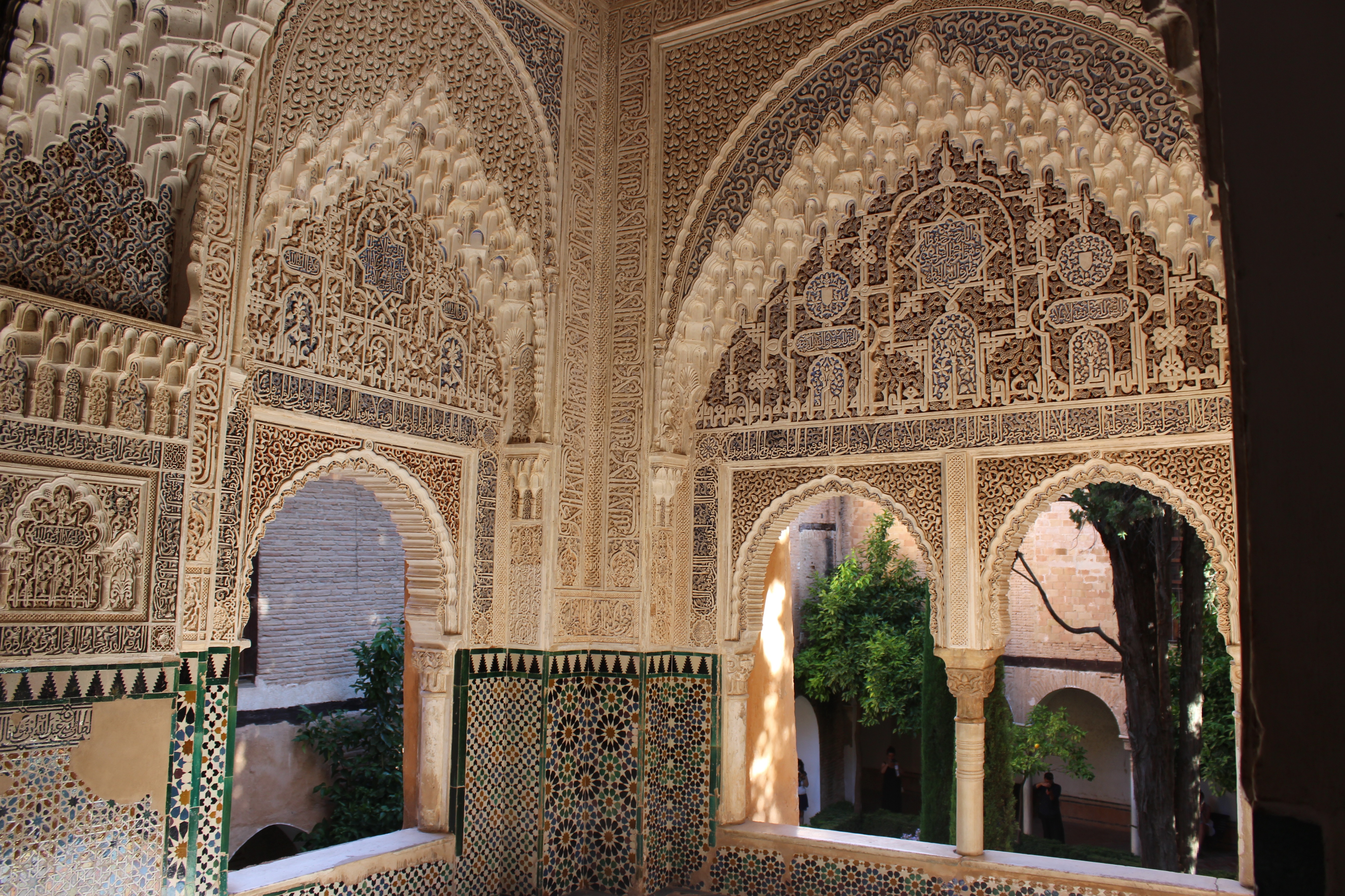 jardines alcazaba la Alhambra