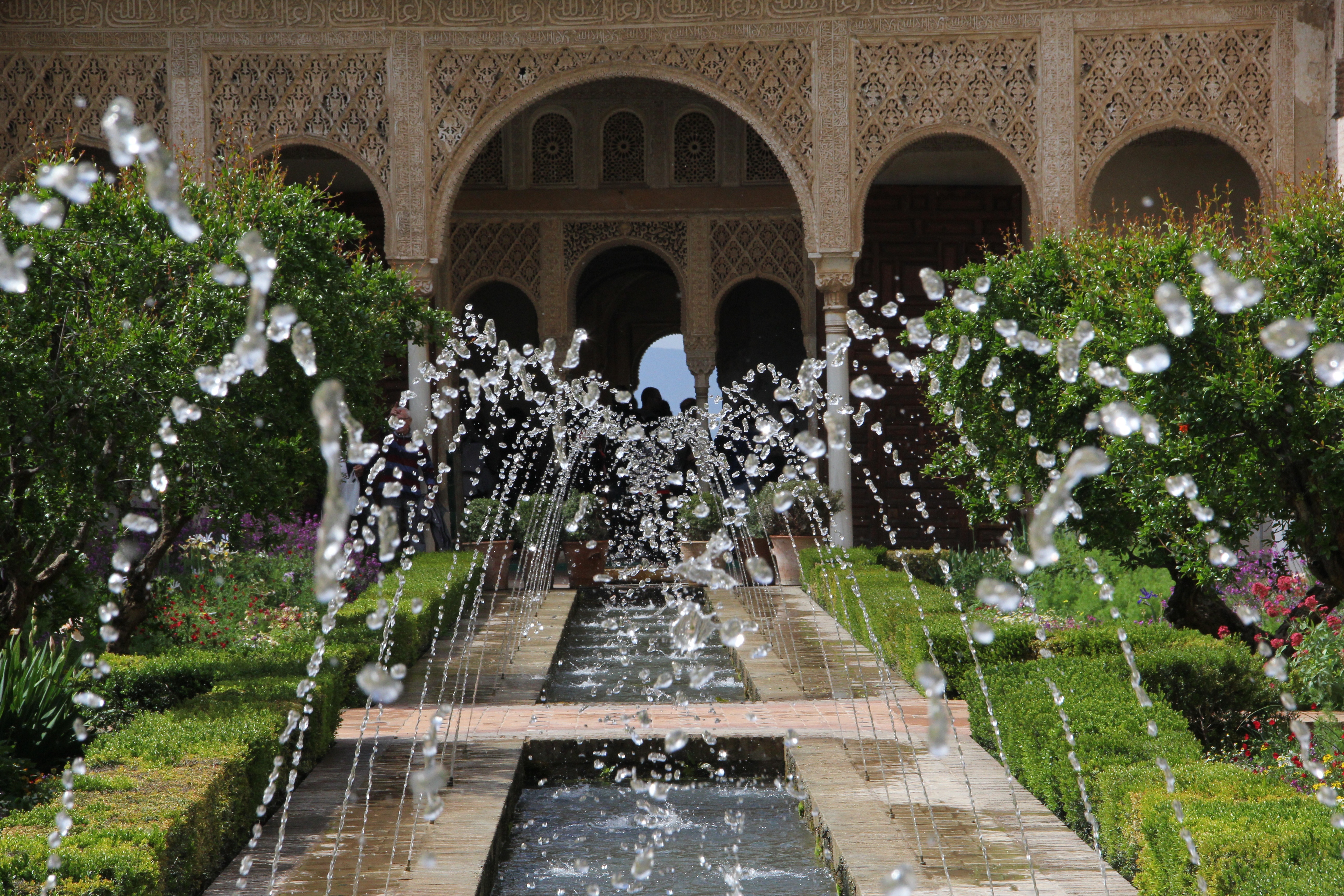 jardines alcazaba la Alhambra