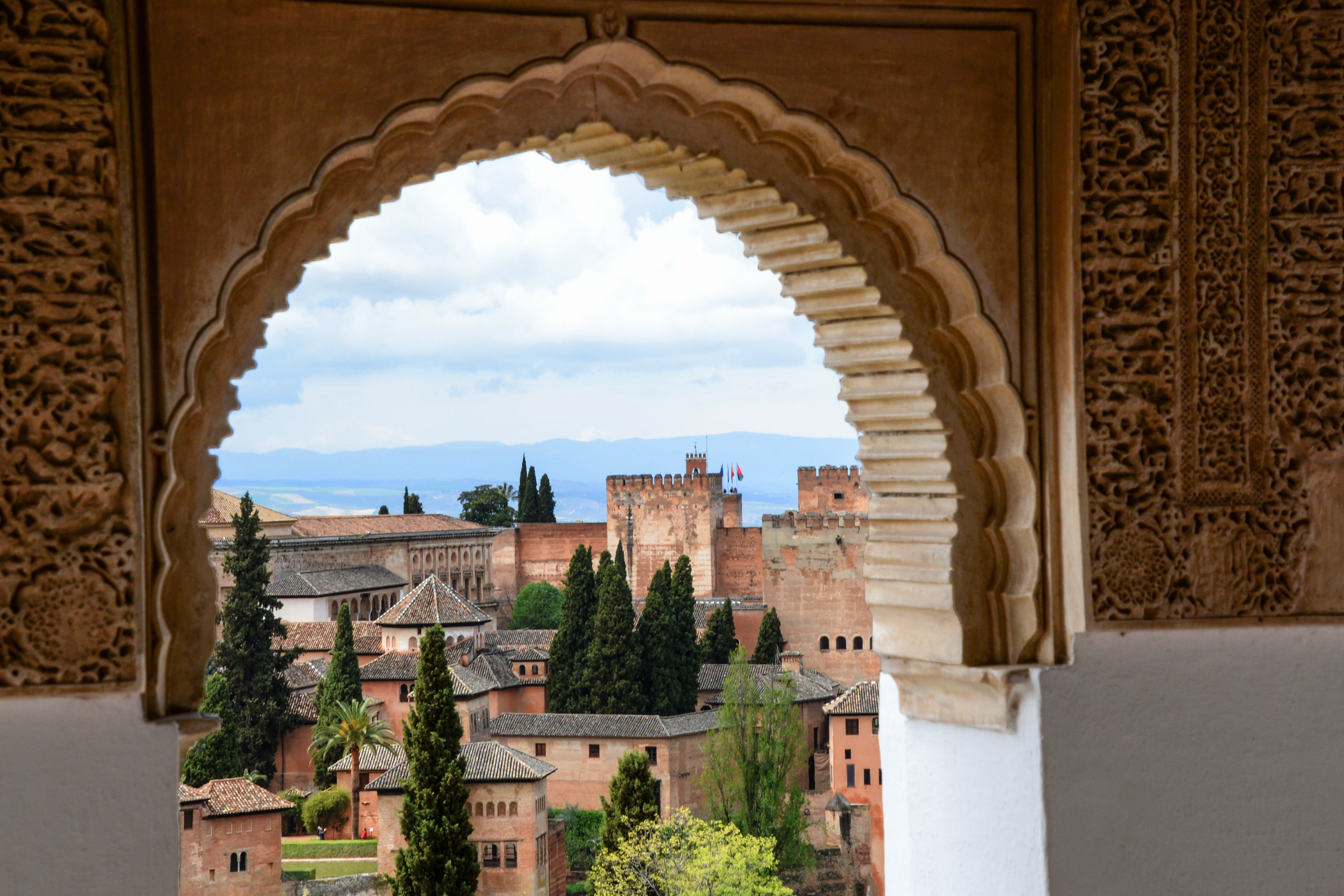 jardines alcazaba la Alhambra
