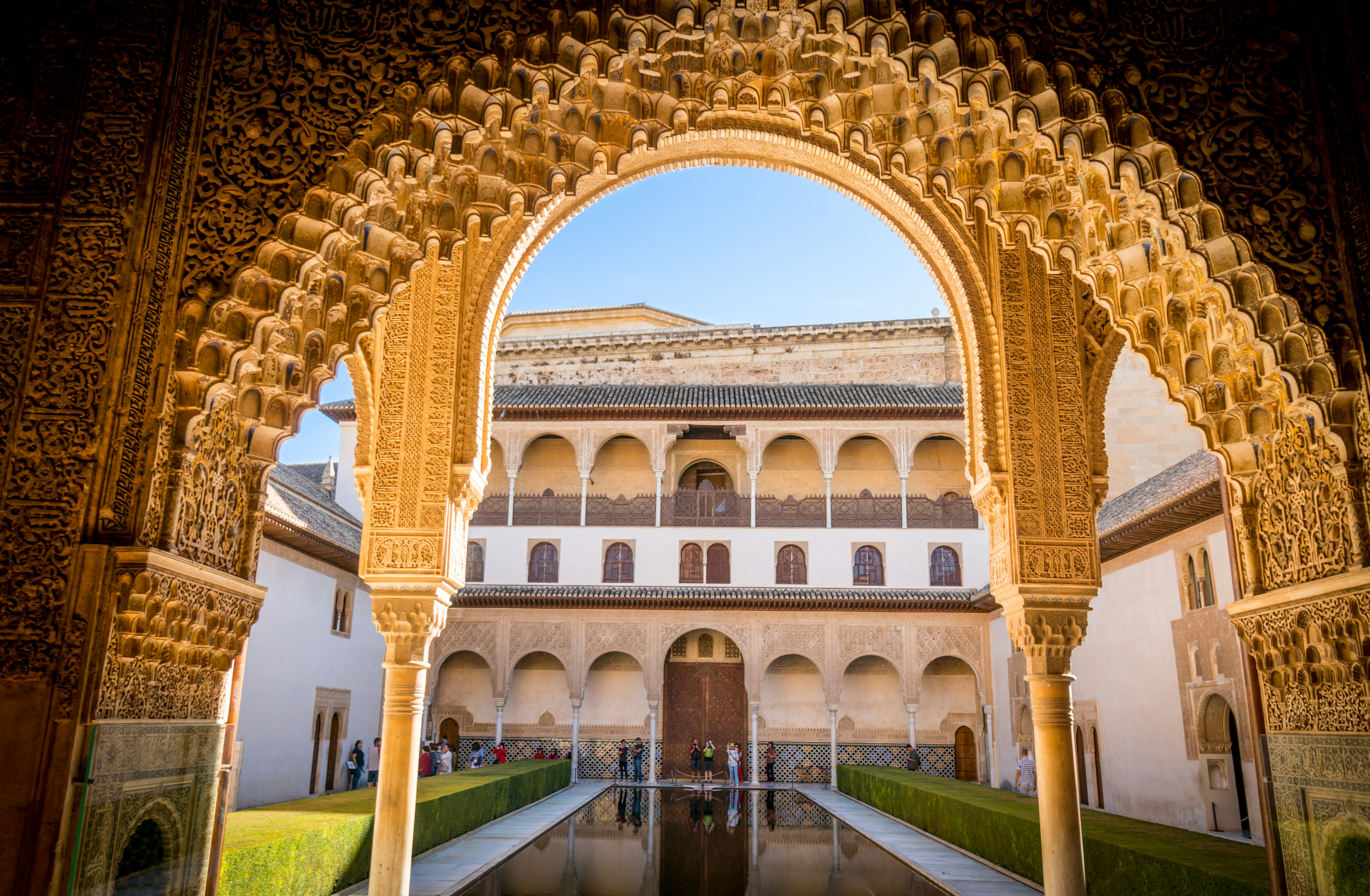 palacios nazaries alhambra granada españa