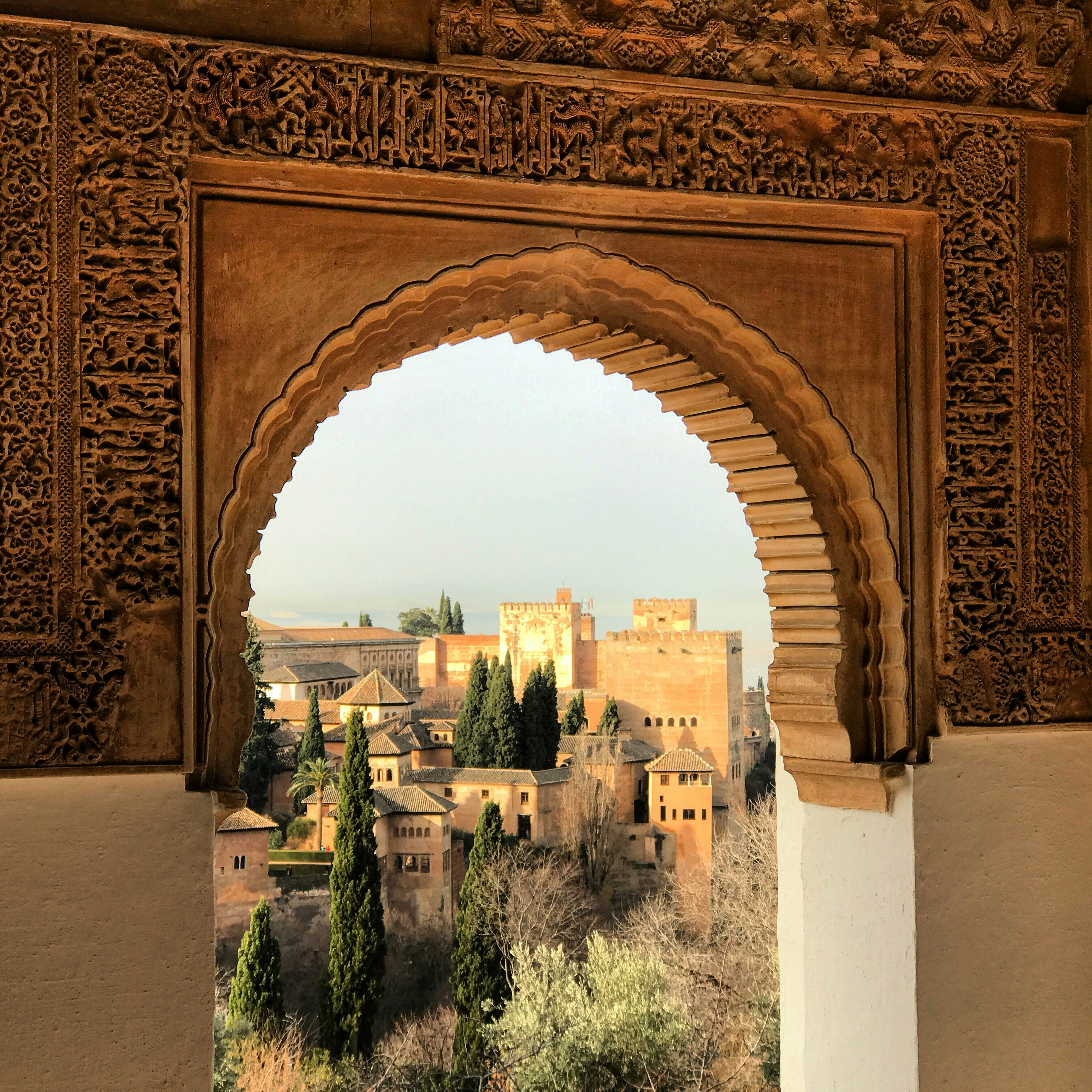 jardines alcazaba la Alhambra