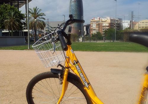 Guided bike tour Barcelona modernist, guided bike visit Barcelona modernist